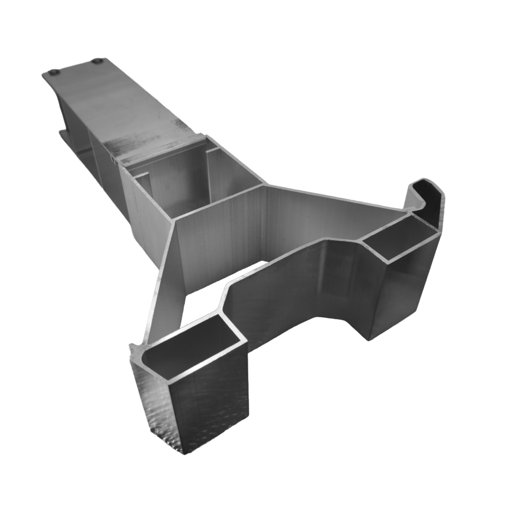 Duraklick Komponente: Verbindungsstück aus Aluminium